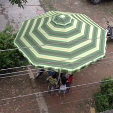 Center Pole Large Jumbo Umbrellas